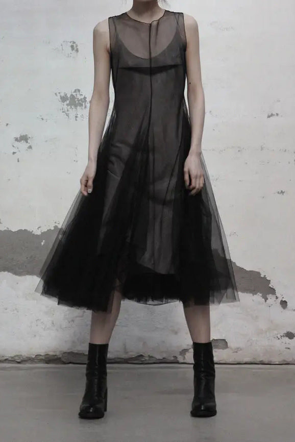 marc le bihan tulle dress 2168